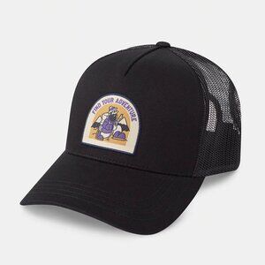 Tentree Explorer Patch Altitude Hat black, NWT